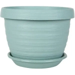 Горшок Толедо, D20, 3,0 л, мята с поддоном цветочный горшок