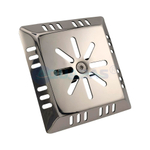 ФР.120.0-01 Форсунка донная c распорным механизмом (для труб д.50-75мм) квадратная лицевая панель