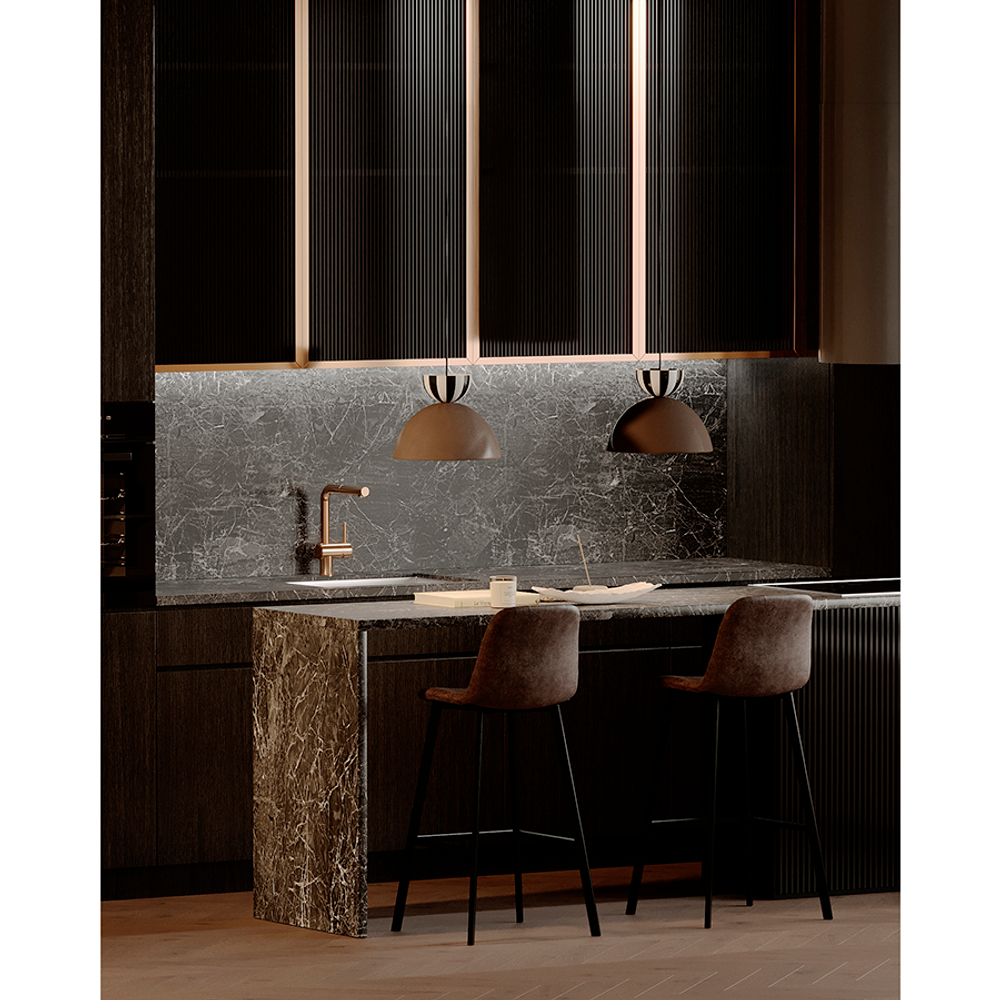 Светильник подвесной anniken, D31х24 см, сливовый