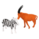 Дикие животные 6шт. пластизоль, в пакет YG97743-R (Играем вместе)