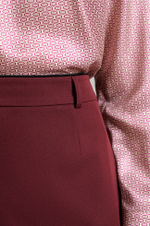 4811 Юбка женская (бордовый)