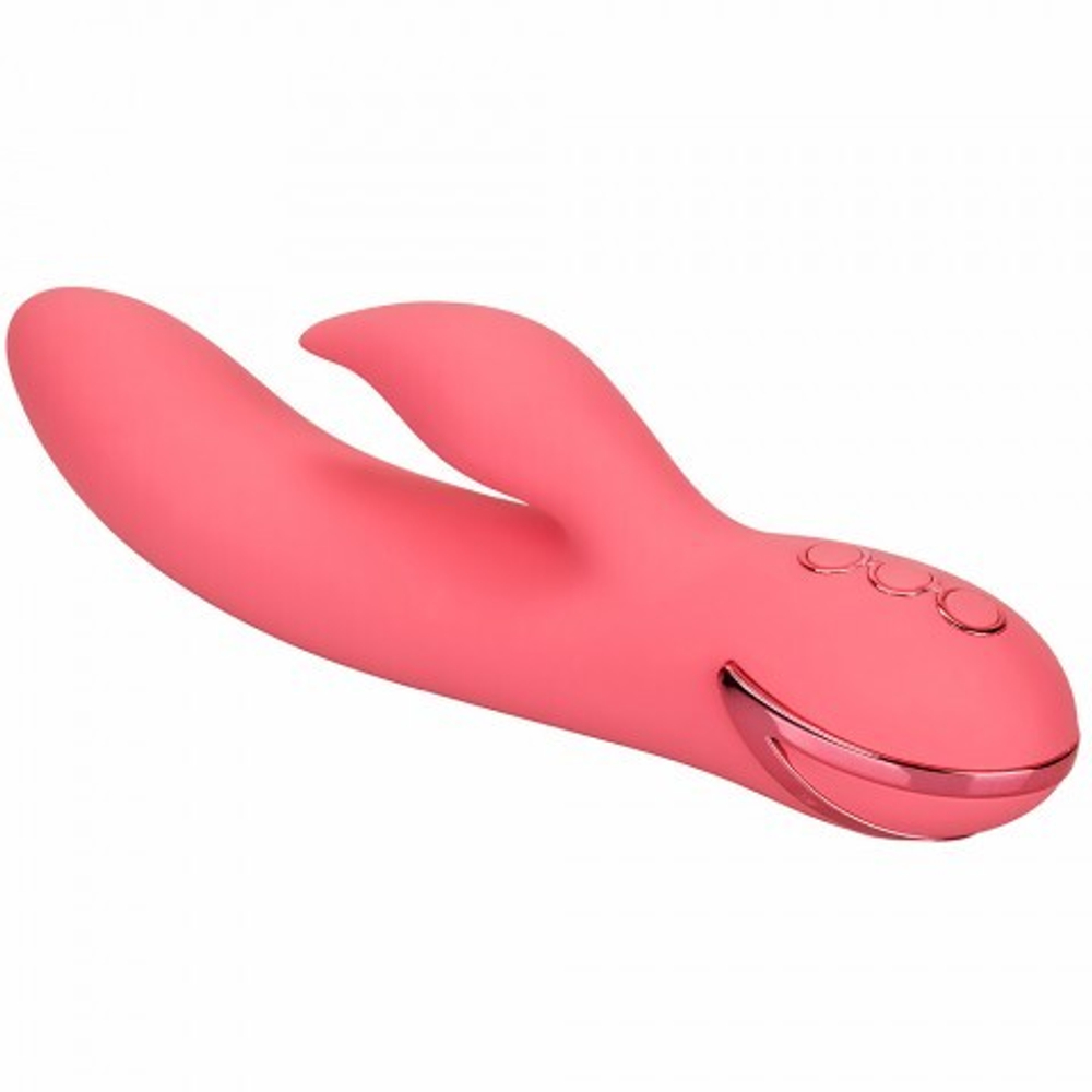 Вибратор-кролик Calexotics California Dreaming San Francisco Sweetheart с функцией «манящее движение» (12x3.25 см)