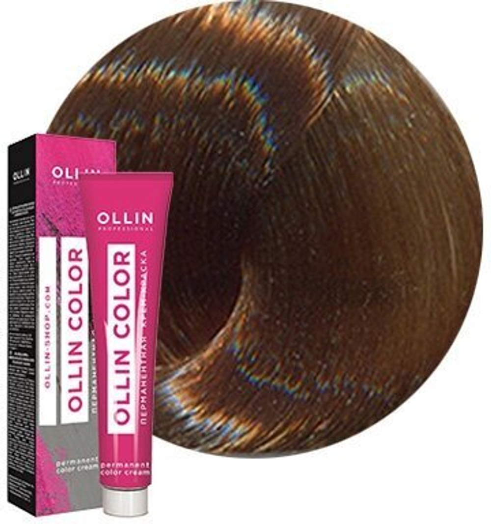 OLLIN COLOR 8/73 светло-русый коричнево-золотистый 60мл Перманентная крем-краска для волос