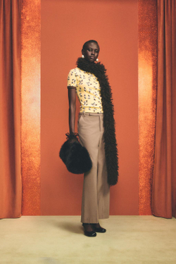 ZARA HARRY LAMBERT X DISNEY ФУТБОЛКА MORTY + FERDY, ЖЕЛТЫЙ