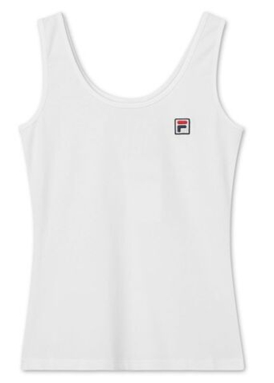 Женский топ теннисный Fila Anna Tank Top - blanc de blanc