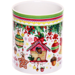 Набор кружка с подставкой «Волшебства и чудес!», Пряничные игрушки