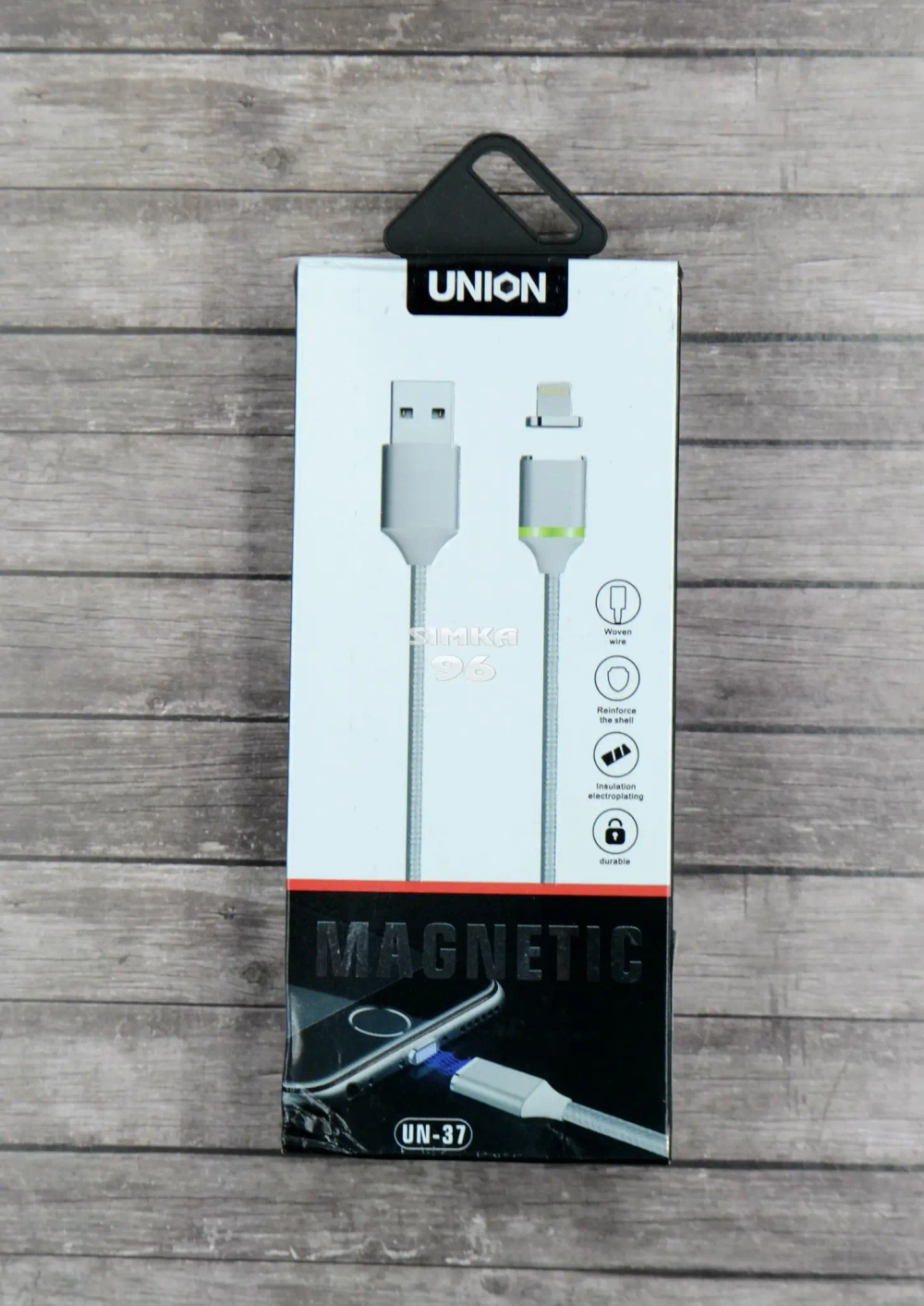 Кабель iPhone5 UNION UN-37 магнитный