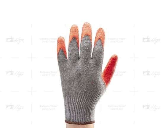 Перчатки Стекольщика (хб+латекс)