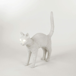 Настольная лампа Jobby The Cat White 15040