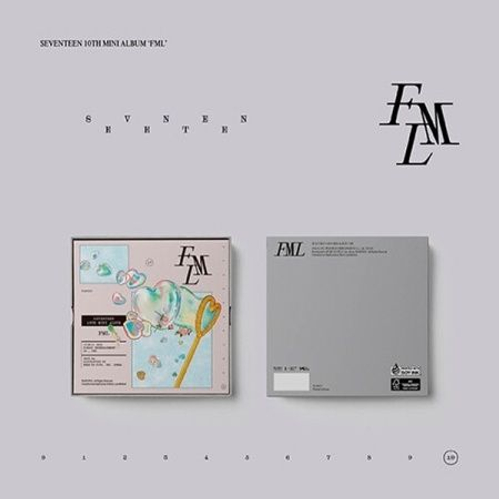 Альбом SEVENTEEN - FML 10th Mini Album CARAT Version