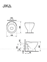 Видуар с решеткой JIKA MIRA