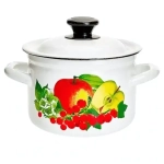 Кастрюля эмалированная 4л цилиндрическая 41704-142/6