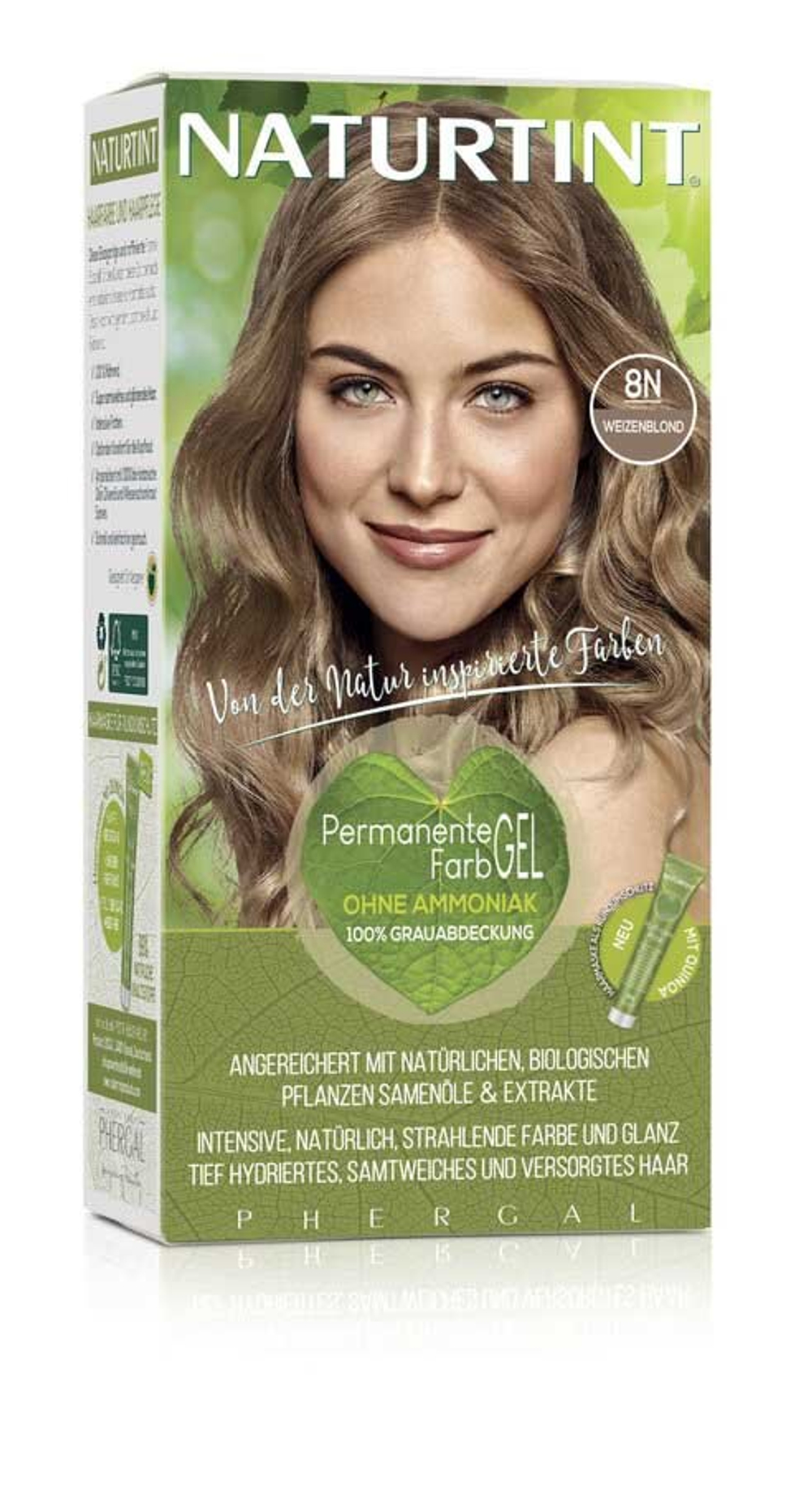 Цвет волос Naturaltint 8N пшеничный блонд, 165 мл