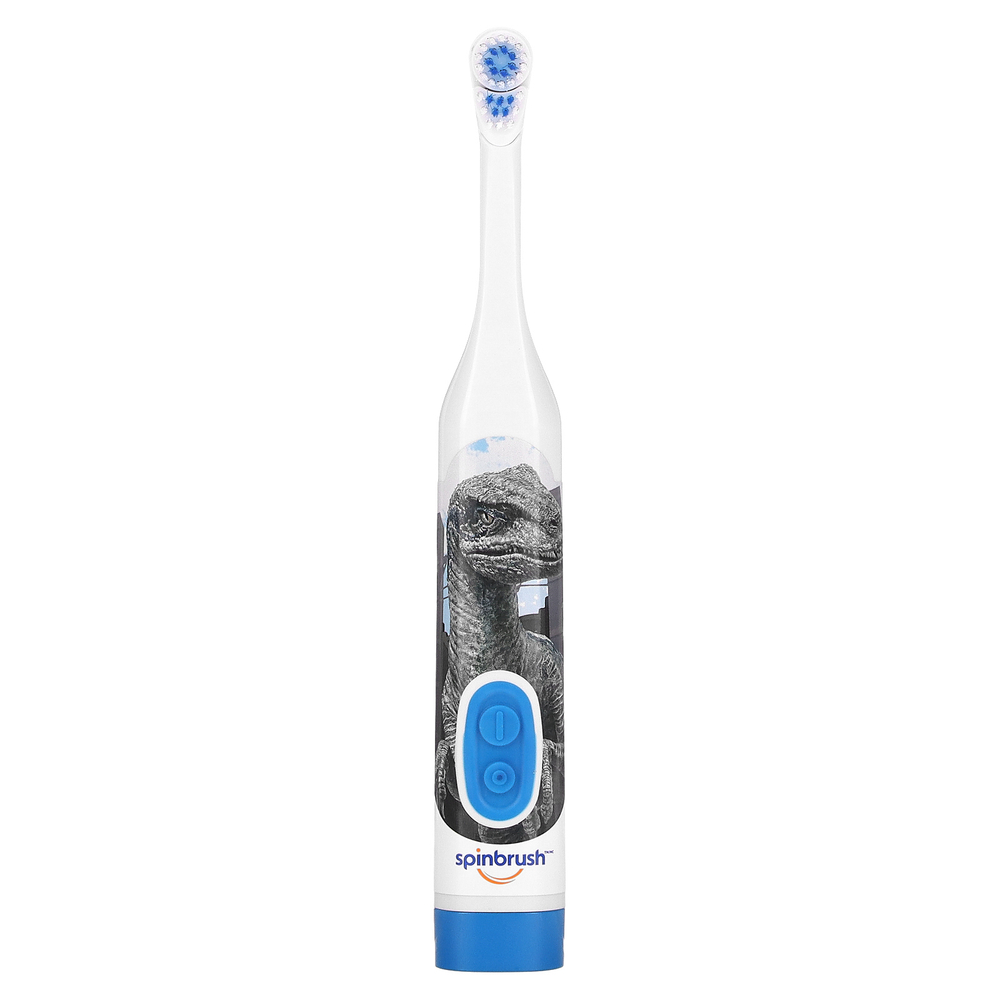 Arm & Hammer, Kid's Spinbrush, «Мир Юрского периода», мягкая, 1 зубная щетка на батарейках