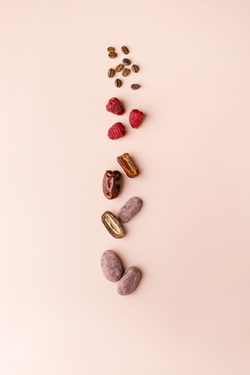 Финик в глазури без сахара Малиновый Раф с кофе и малиной / 100 г / дой-пак / ТМ Фрутодень