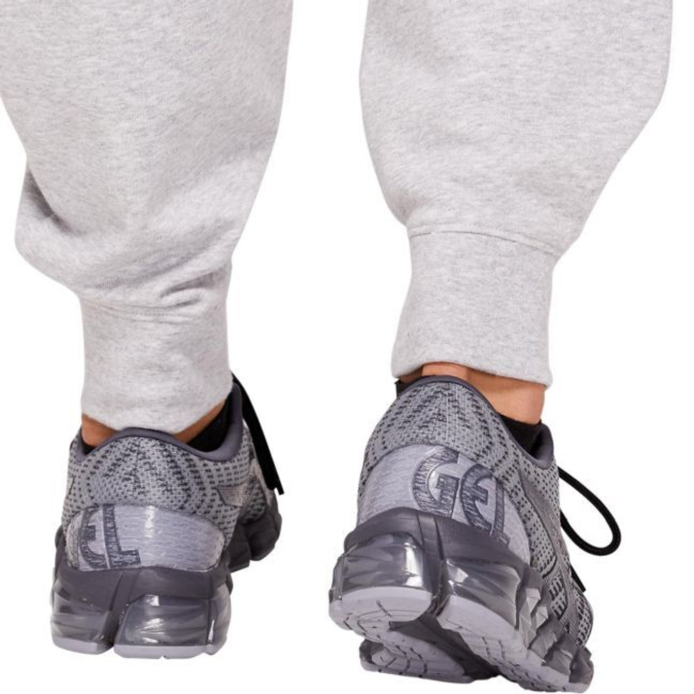 Мужские теннисные штаны Asics Big Logo Sweat Pant - mid grey heather/dark grey