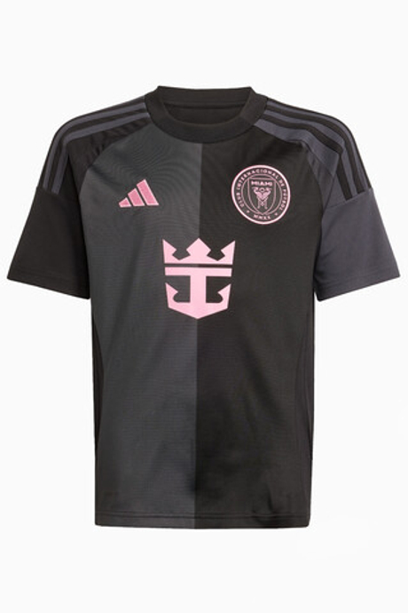 Футболка adidas Inter Miami CF 25/26 Away Messi 10 Junior - черный