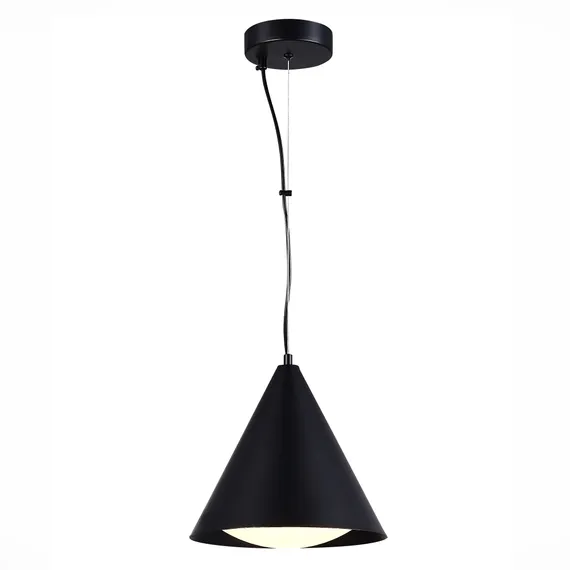 SL6501.403.01 Светильник подвесной ST-Luce Черный/Черный LED 1*7W 3000K ТРЕЗО
