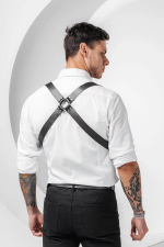 Портупея мужская Amur Style кожа черный M/L