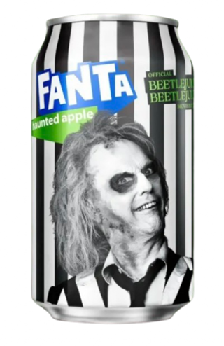 Газировка Fanta Haunted Apple x Beetlejuice