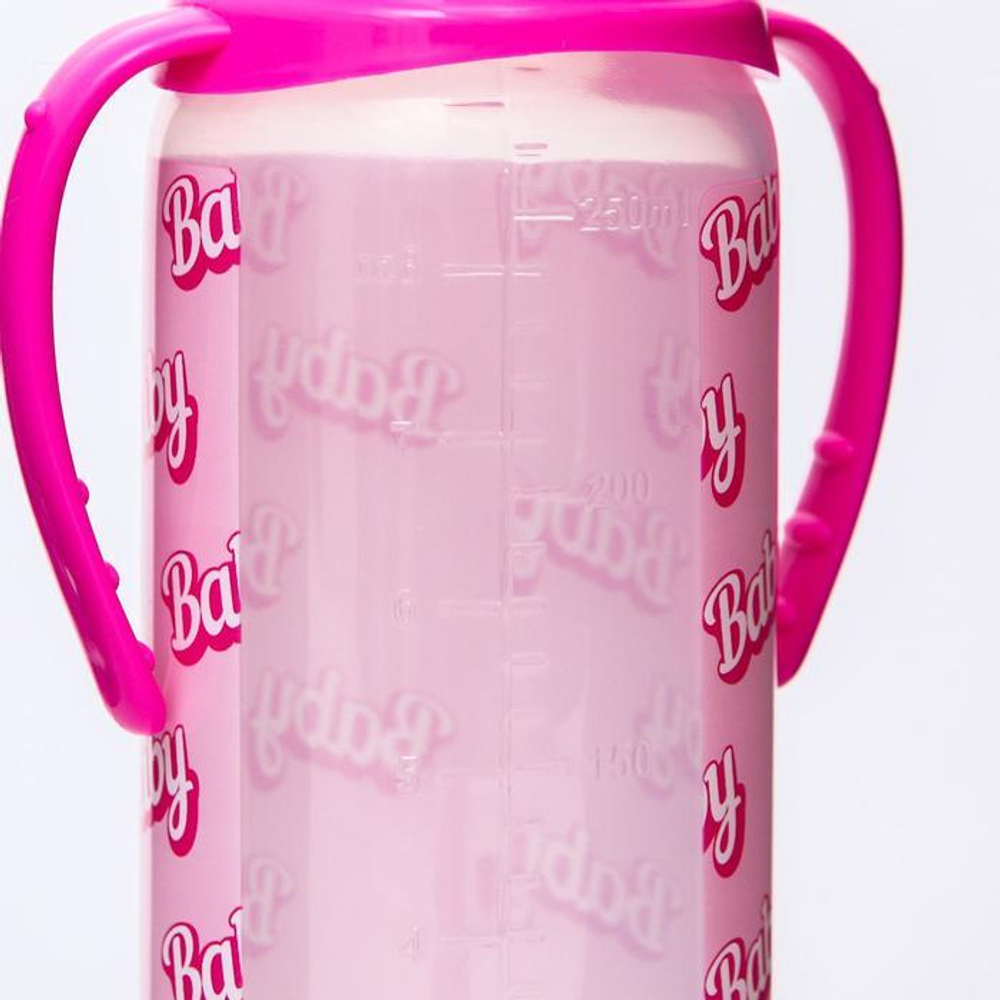 5399844 Бутылочка для кормления «Baby» 250 мл цилиндр, с ручками