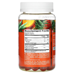 California Gold Nutrition, жевательная добавка с лютеином и зеаксантином, тропические фрукты, 90 вегетарианских жевательных таблеток