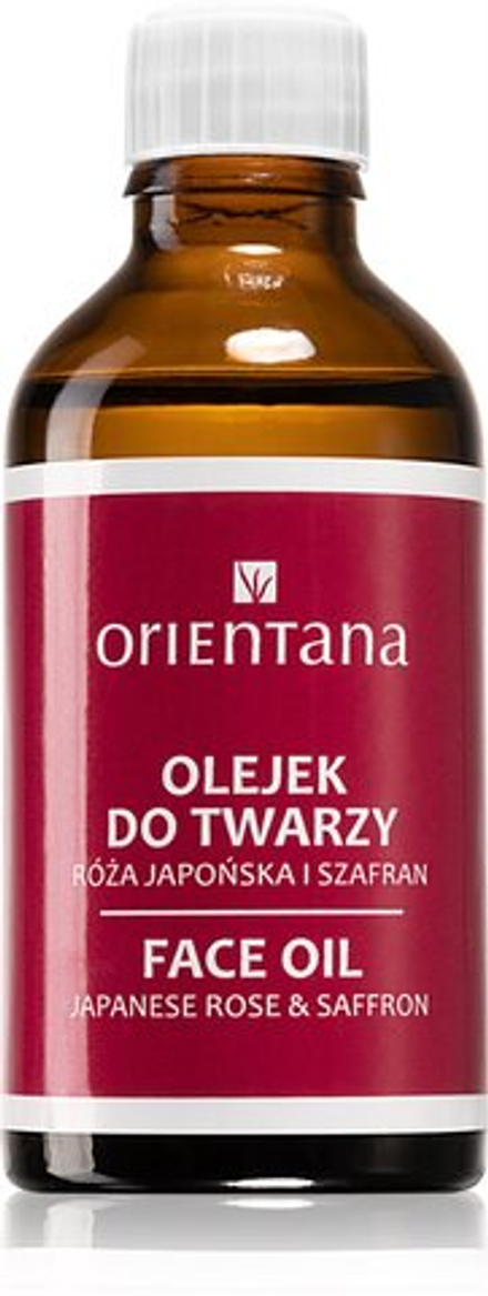 Orientana Japanese Rose & Saffron Face Oil - омолаживающее масло для лица /   50  ml  / GTIN 5902596416355