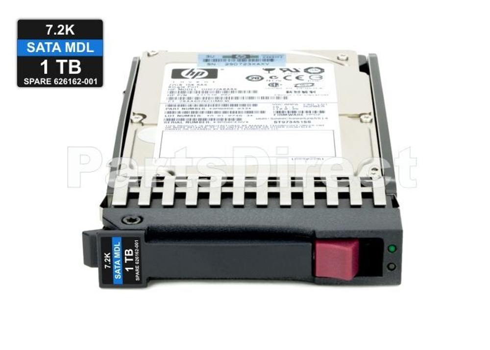 Жесткий диск HPE 614828-003 HP 1-TB 3G 7.2K 2.5 SATA