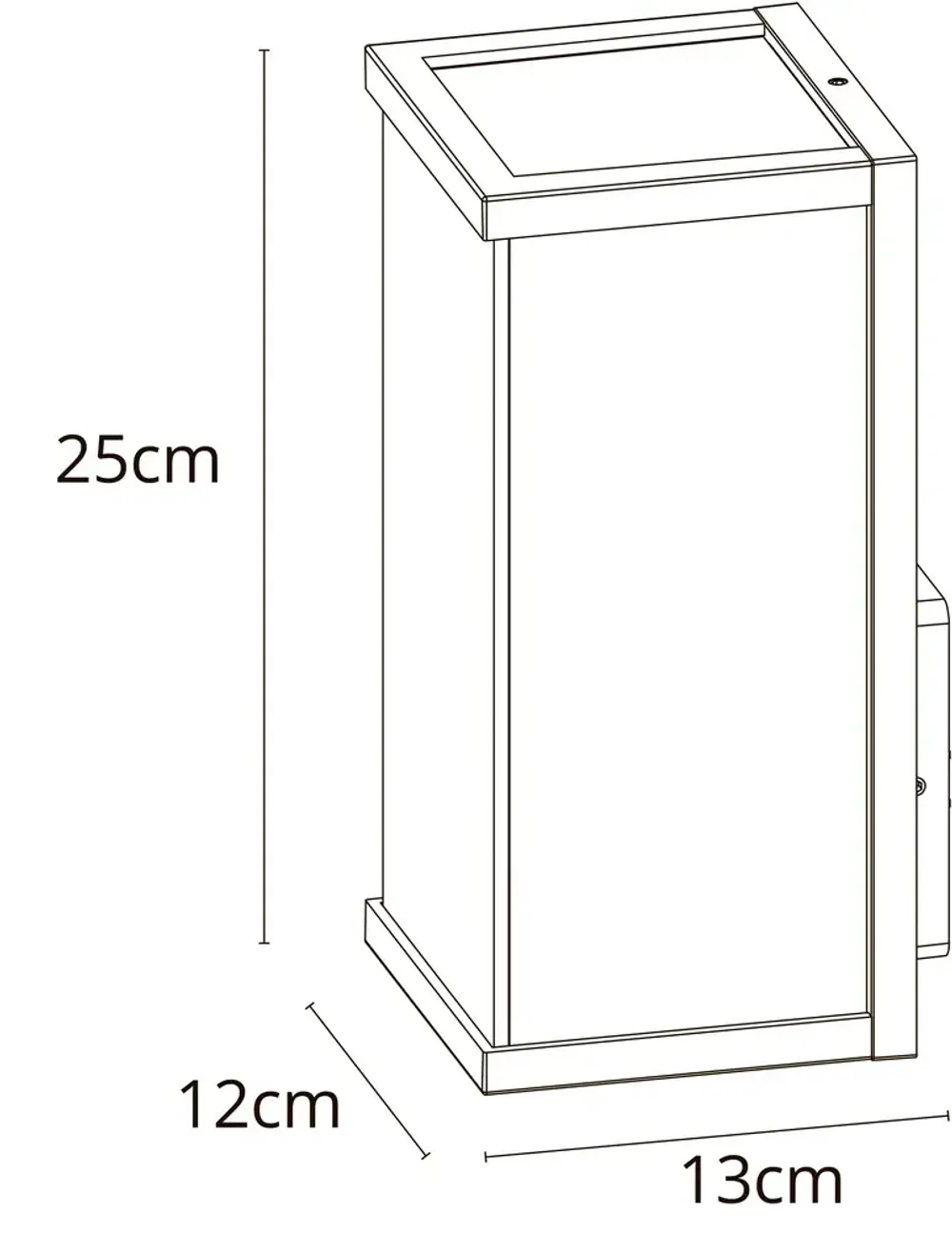 Уличный настенный светильник Arte Lamp
