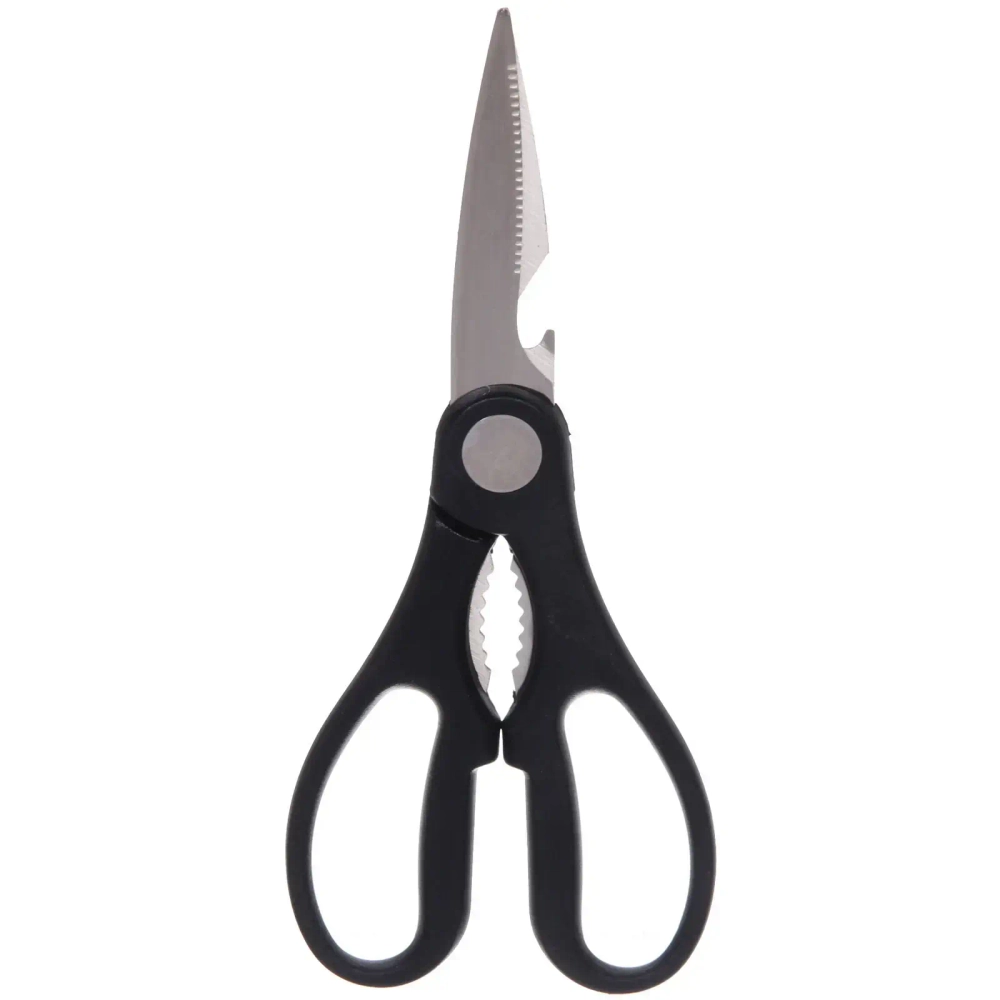 Ножницы кухонные 20см с орехоколом и открывашкой 9186