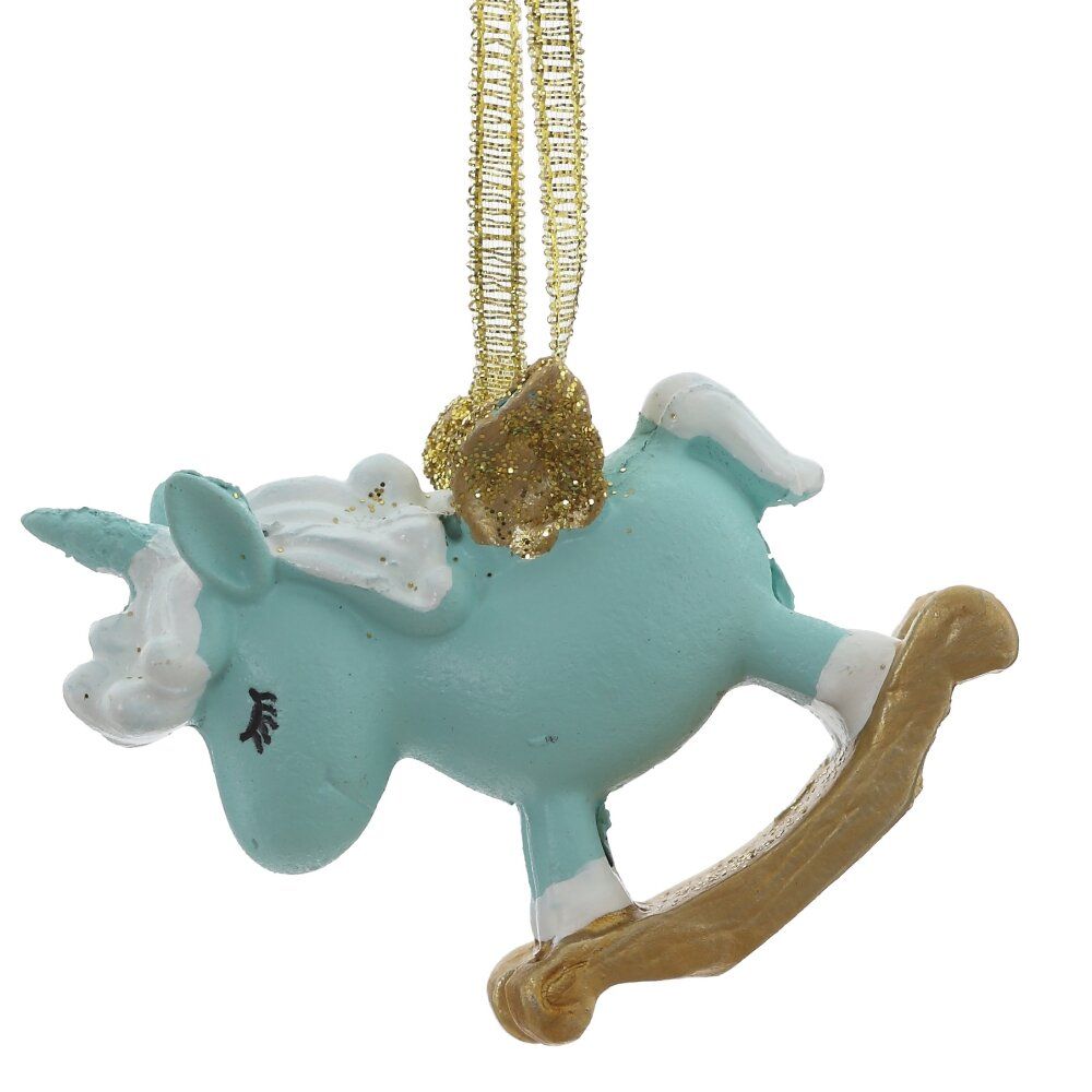 GAEM Фигурка декоративная подвесная "Лошадка", L6 W2 H5 см, 3в.