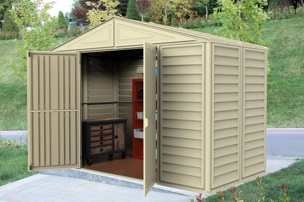 Пристенный хозблок Duramax WoodBridge 10,5x5