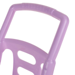 Коляска пластмассовая, фиолетовая RRB-113 (32*28*48 см)
