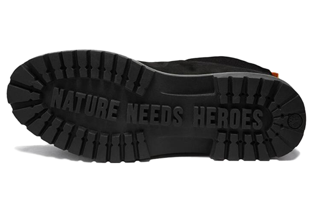 Timberland Roll Top Treadlight Wide Fit Boot "Black Nubuck"