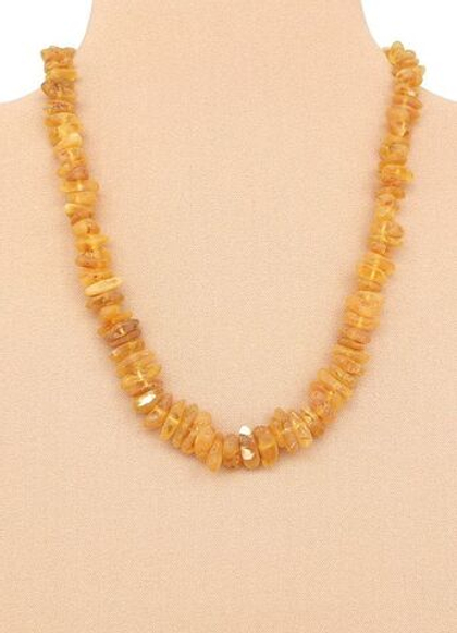 Бусы янтарь необработанный (71101)