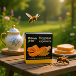 Медовая карамель с пергой и пчелиной пыльцой