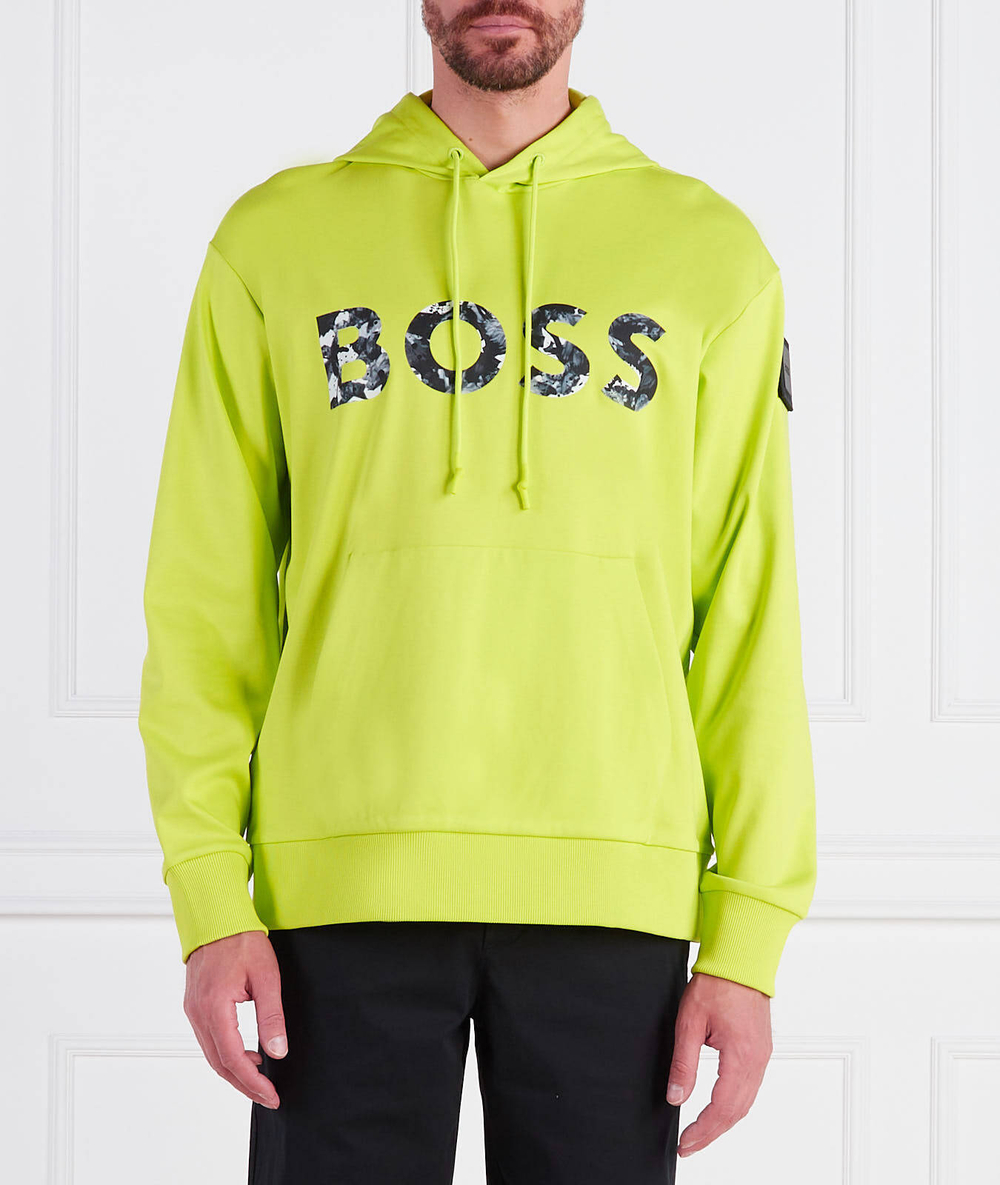 Худи Soody Lotus BOSS GREEN - лимонный(50489152)