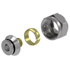 Концовка Royal Thermo разборная 3/4 (евроконус) для металлополимерной трубы 16×2,7