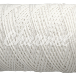 White polyester cord 2 mm