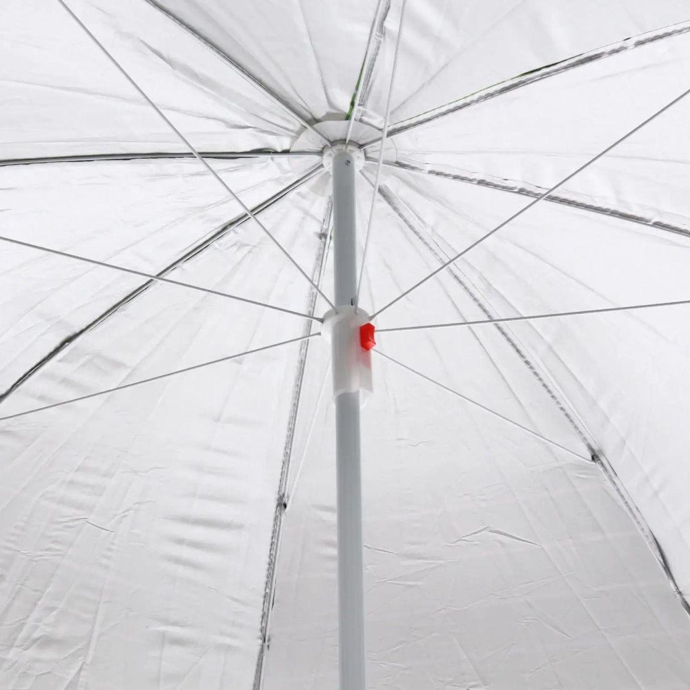 Зонт пляжный D=200 см, h=210 см, «Градиент АРТ1406», с покрытием от нагрева, ДоброСад