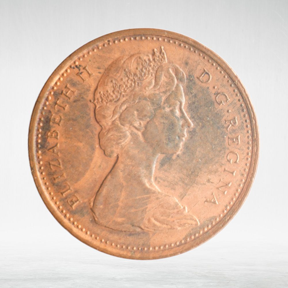 Canada, 1 Cent, 1967 - Elizabeth II - Canada's Centennial (1867-1967), VF