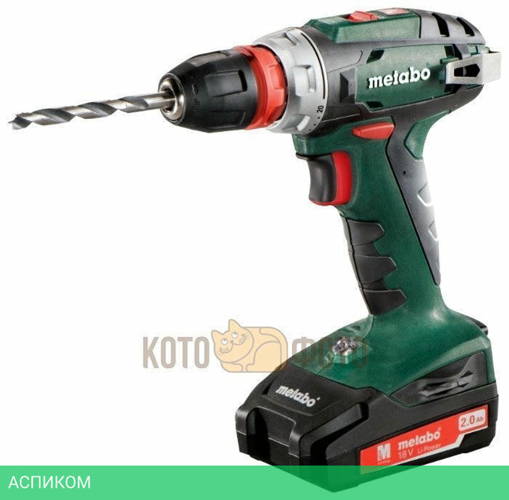 Дрель-шуруповерт Metabo BS 18 кейс (602217500)