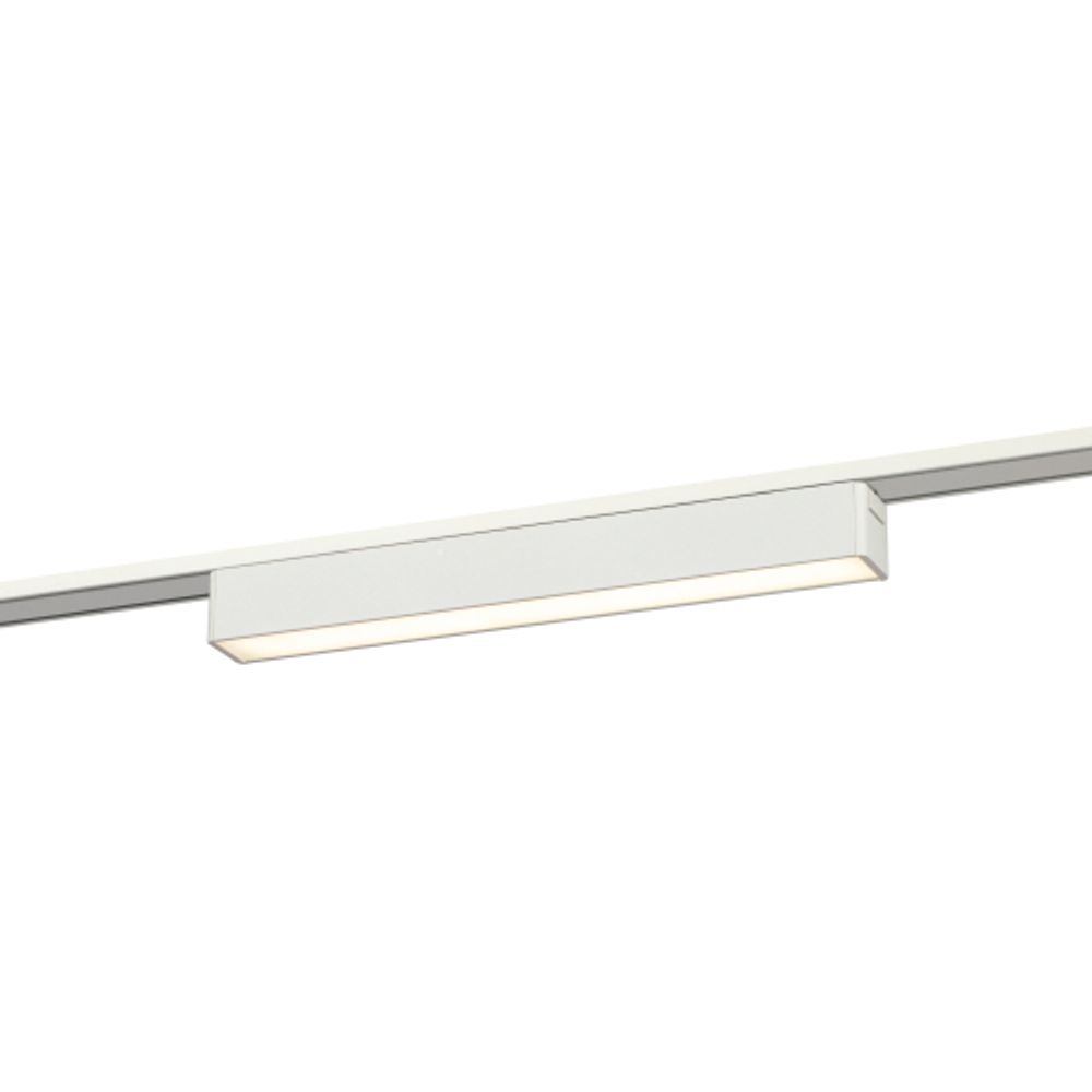 Магнитный трековый светильник ЭРА TRM-S5-1-12W4K-WH с заливающим светом для тонкой магнитной системы 12Вт 4000К белый