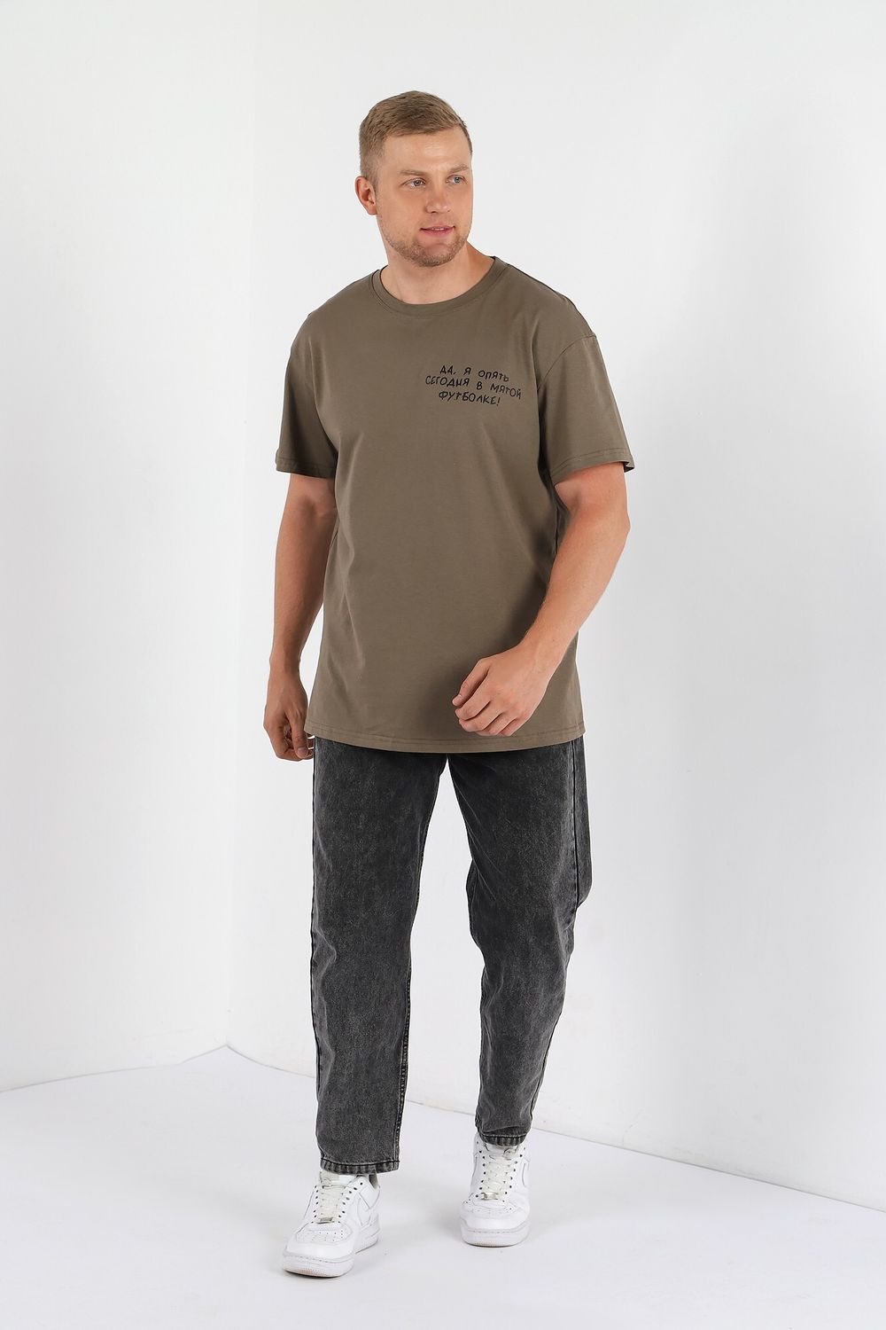 Футболка мужская Кэш-3 Виотекс ХАКИ