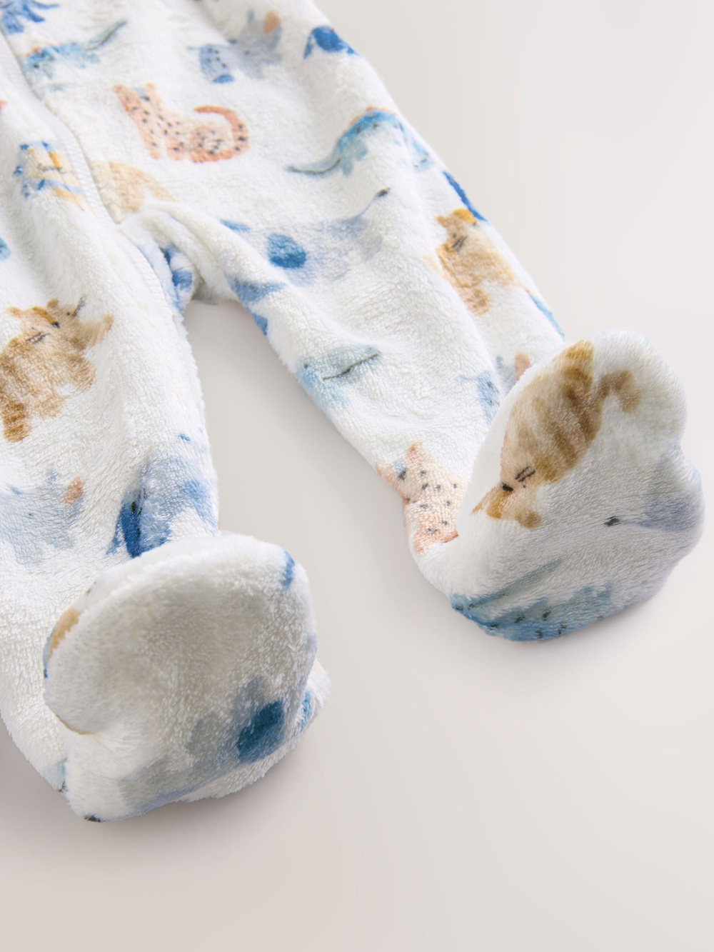 Комбинезон / Cлип флисовый для малышей Next F73-326, Белый