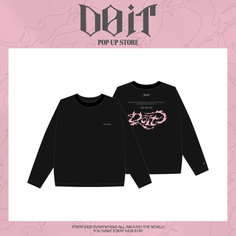 Мерч Stray Kids LONG SLEEVE ("DO IT" POP-UP STORE)
