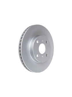 Диск тормозной передний с покрытием для TOYOTA YARIS II 2006-> /D=255MM GANZ GIJ10264
