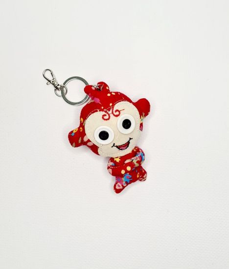 Мягкий брелок "Инопланетянин", цвет зеленый