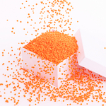 Шарики пенопласт оранжевый 2-4 мм ВВ