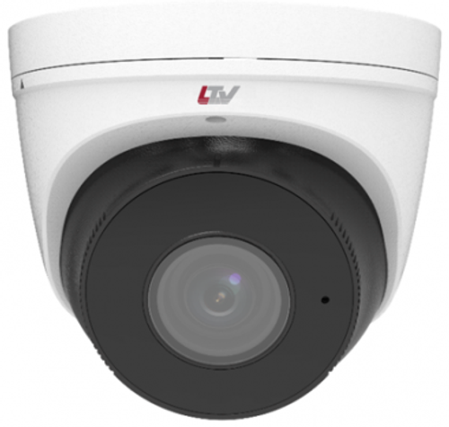 Видеокамера IP LTV-1CNT20-M2812 уличная антивандальная типа "шар", объектив MTZ, 2.8-12, 2 Мп, ИК 30